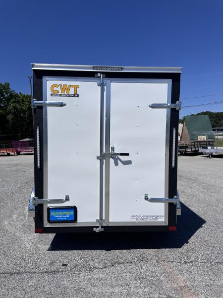 New 2026 COVERED WAGON 6X12 TANDEM AXLE ENCLOSED TRAILER WITH BARN DOORS