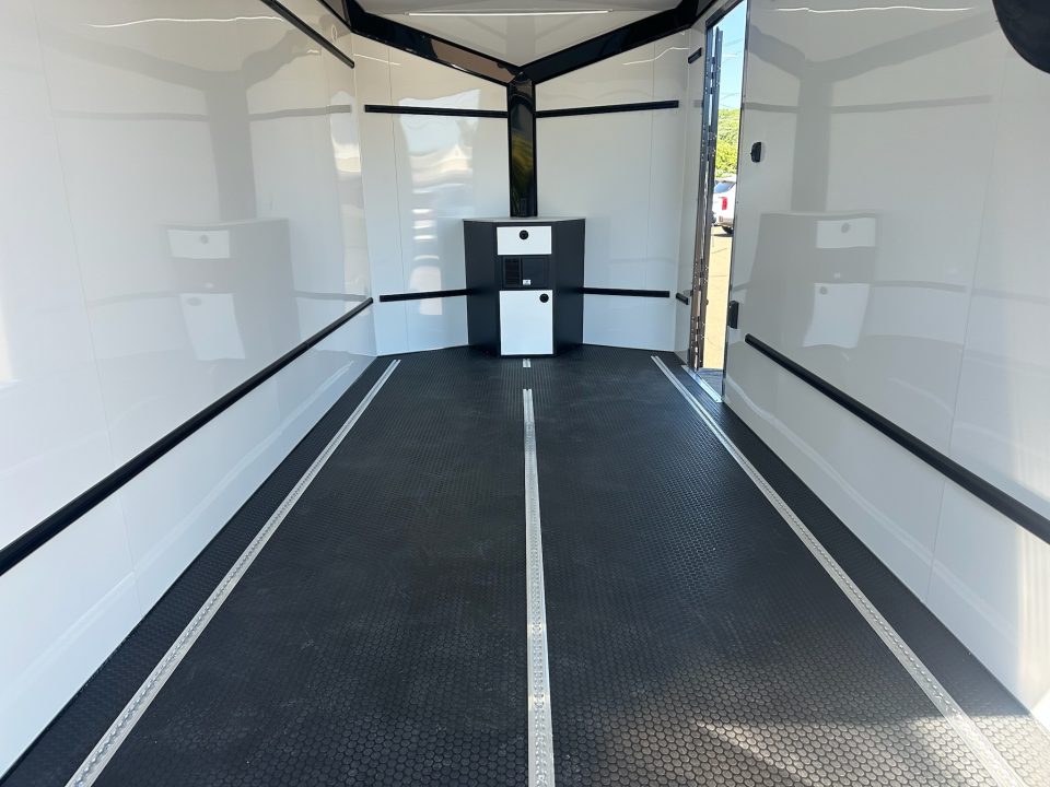 New ATC 7' x 14' + 2' V-Nose Enclosed Cargo Trailer with Ramp Door 7.7K