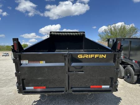 New 2026 Griffin 7 x 14 GT714 DUMP 14K WITH 3' HIGH SIDES