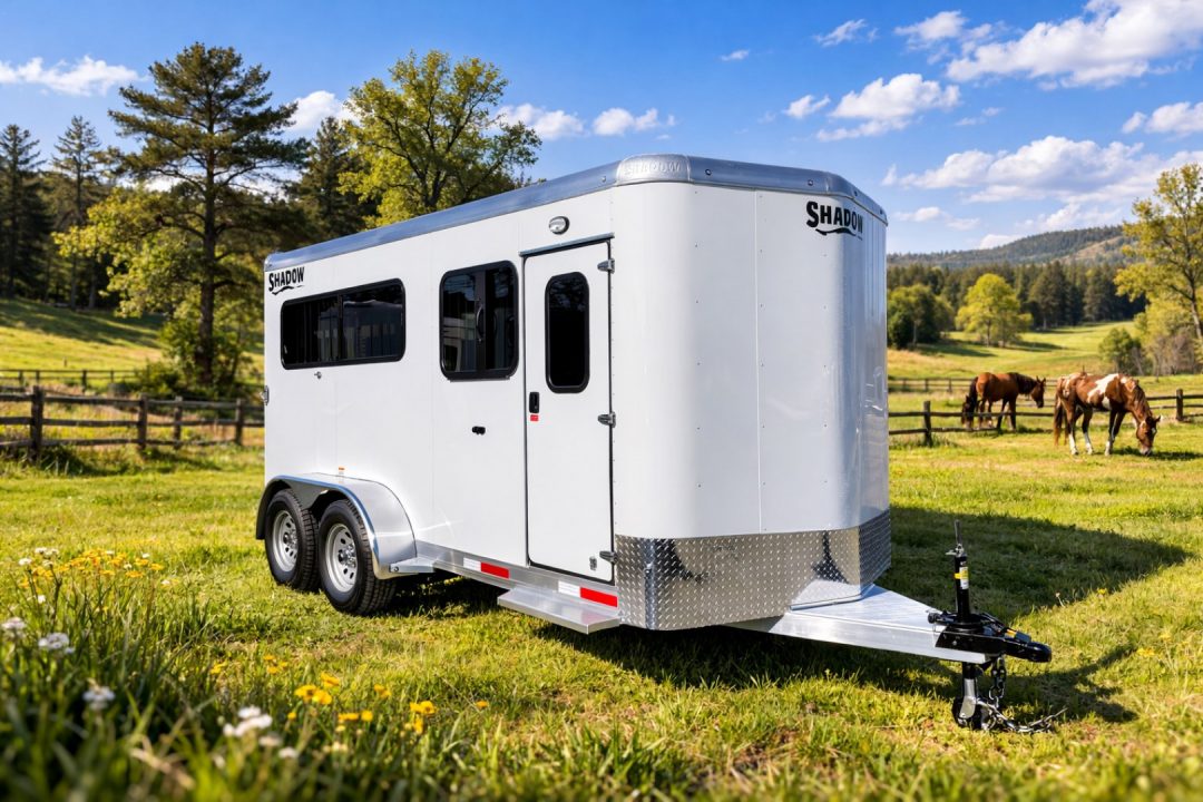 New 2027 Shadow 2 HORSE STRAIGHT LOAD w/ RAMP