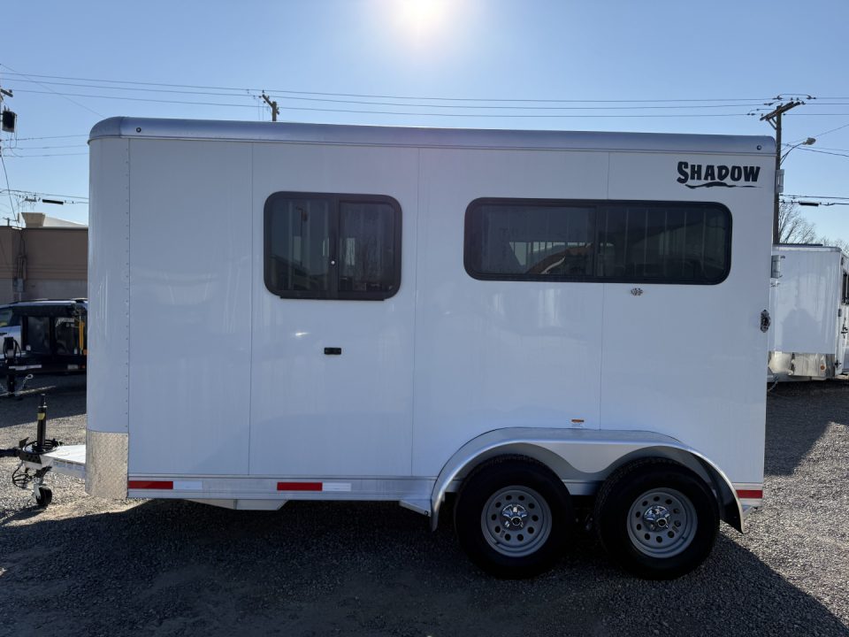 New 2027 Shadow 2 HORSE STRAIGHT LOAD w/ RAMP