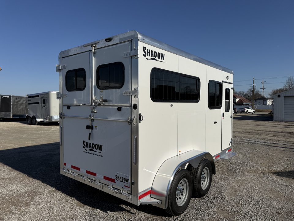 New 2027 Shadow 2 HORSE STRAIGHT LOAD w/ RAMP
