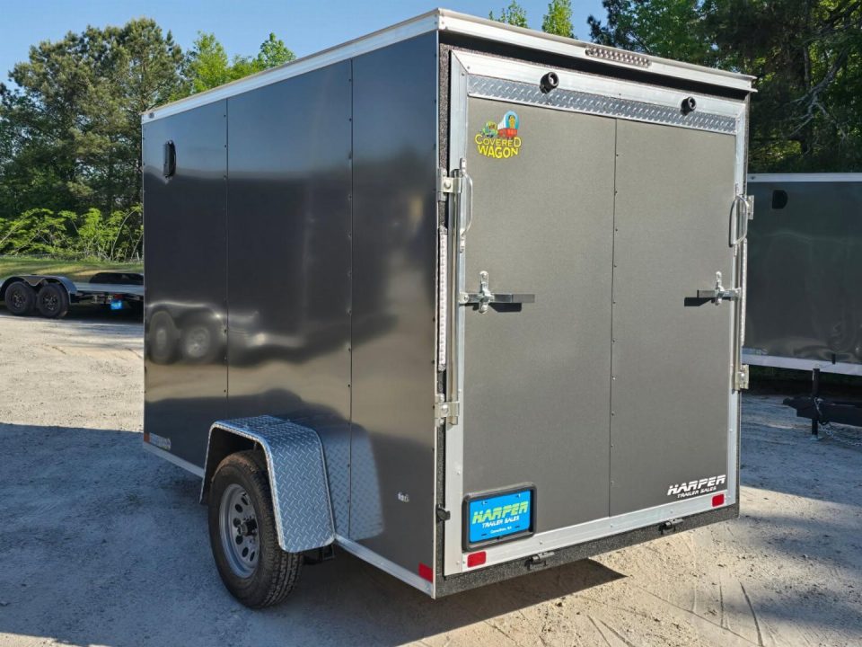 New 2026 COVERED WAGON 6X10 SINGLE AXLE ENCLOSED TRAILER