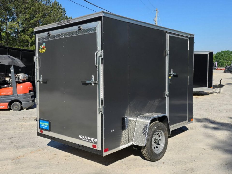 New 2026 COVERED WAGON 6X10 SINGLE AXLE ENCLOSED TRAILER