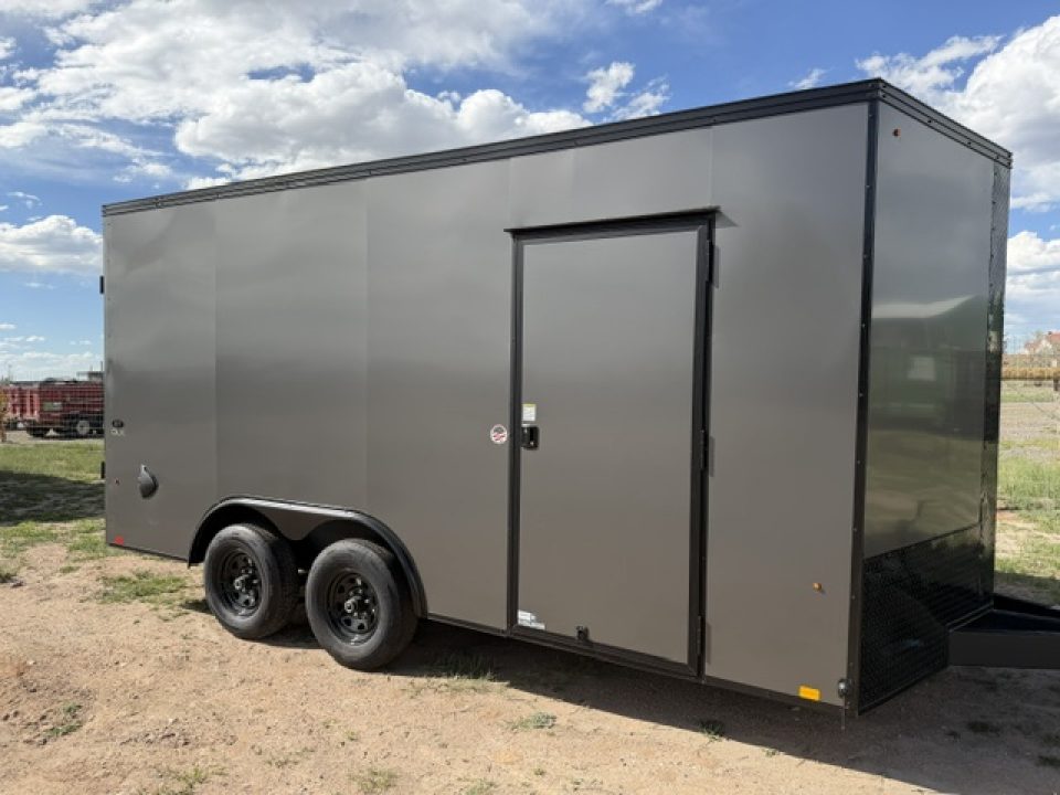 New 2026 Look Trailers Cargo / Enclosed Trailer 8.5X16 ST DLX- W/ D-RINGS- 10K- See Upgrades