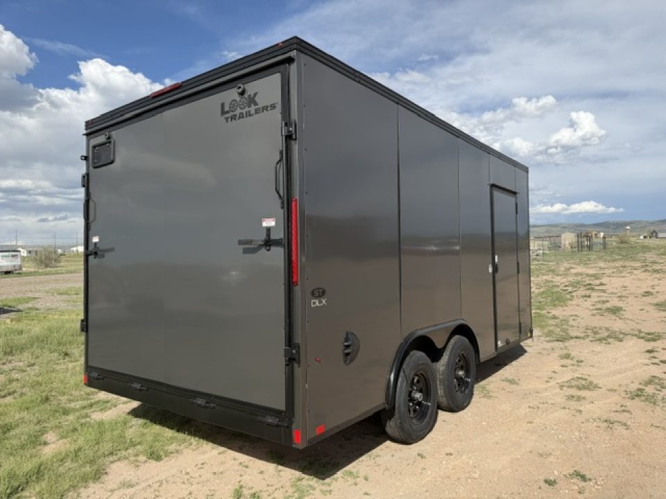 New 2026 Look Trailers Cargo / Enclosed Trailer 8.5X16 ST DLX- W/ D-RINGS- 10K- See Upgrades