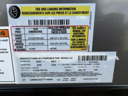 New 2026 Look Trailers Cargo / Enclosed Trailer 8.5X16 ST DLX- W/ D-RINGS- 10K- See Upgrades