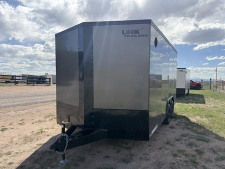New 2026 Look Trailers Cargo / Enclosed Trailer 8.5X16 ST DLX- W/ D-RINGS- 10K- See Upgrades