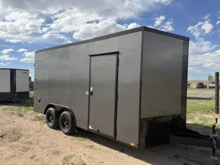 New 2026 Look Trailers Cargo / Enclosed Trailer 8.5X16 ST DLX- W/ D-RINGS- 10K- See Upgrades