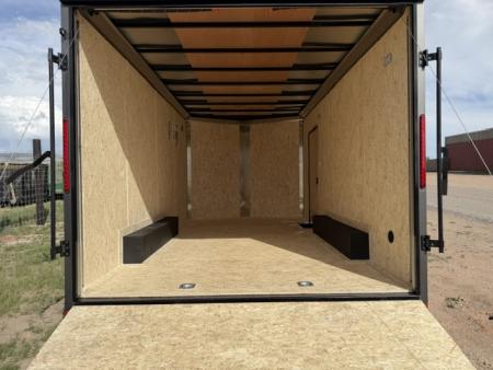 New 2026 Look Trailers Cargo / Enclosed Trailer 8.5X16 ST DLX- W/ D-RINGS- 10K- See Upgrades