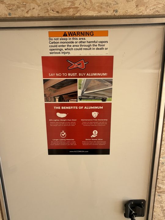 New 2027 ALCOM 8.5 X 24 Cargo / Enclosed Trailer