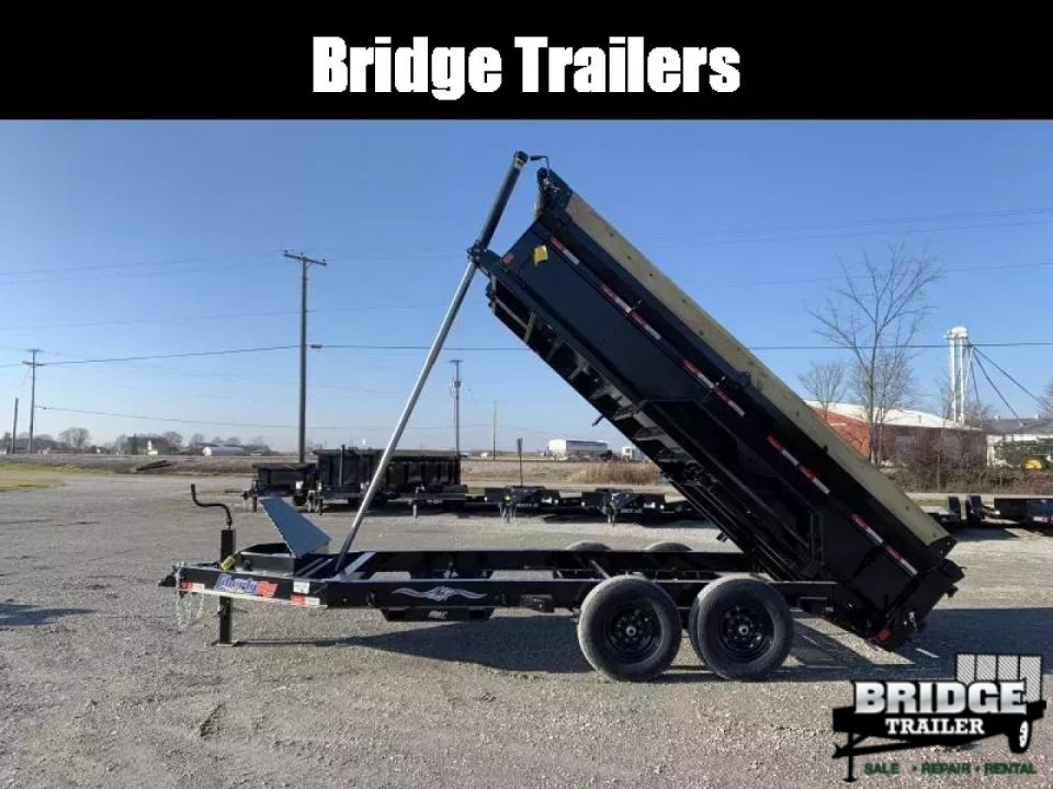 New 2026 Liberty LD14K83X14B8TSFT (83" X 14') 15.4K Telescopic Dump Trailer