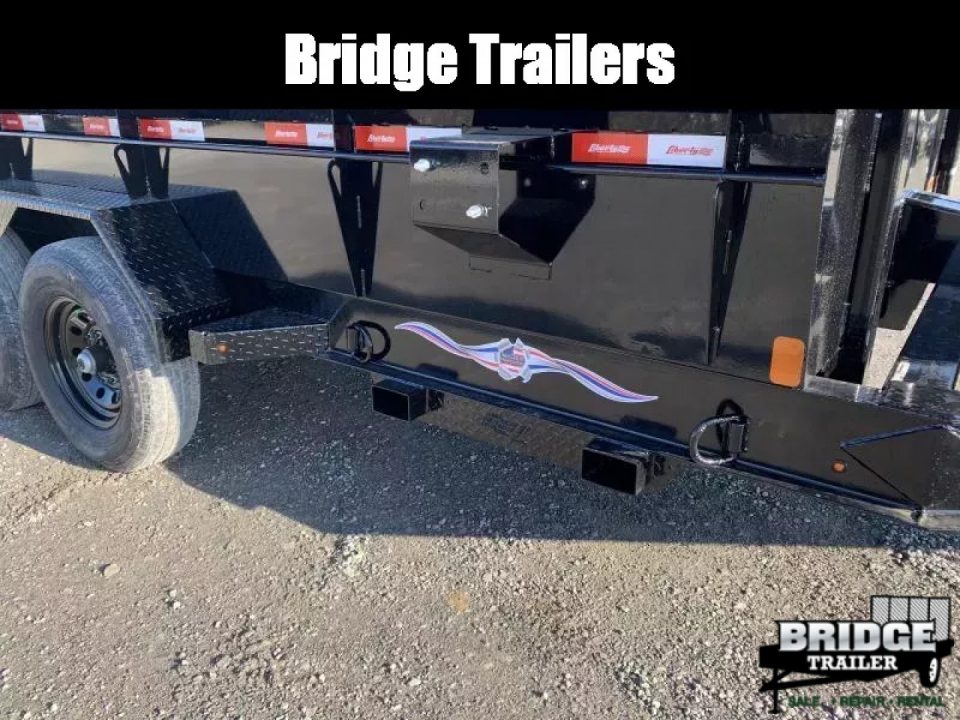 New 2026 Liberty LD14K83X14B8TSFT (83" X 14') 15.4K Telescopic Dump Trailer