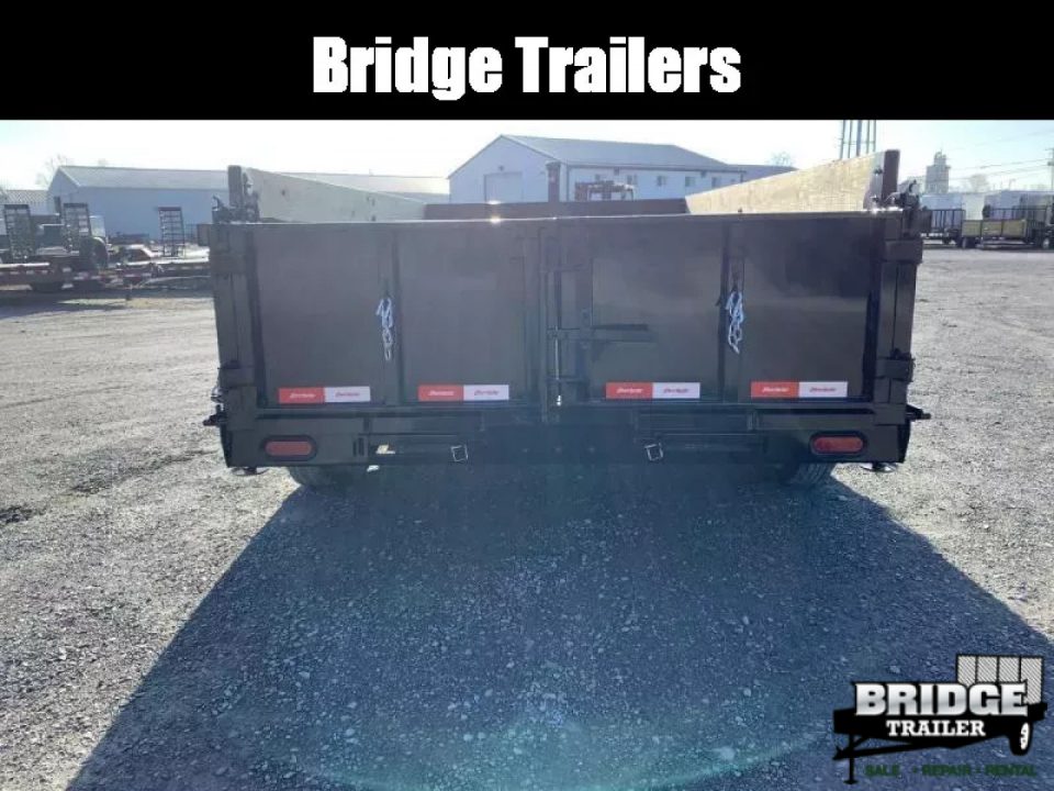 New 2026 Liberty LD14K83X14B8TSFT (83" X 14') 15.4K Telescopic Dump Trailer