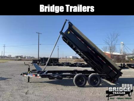 New 2026 Liberty LD14K83X14B8TSFT (83" X 14') 15.4K Telescopic Dump Trailer