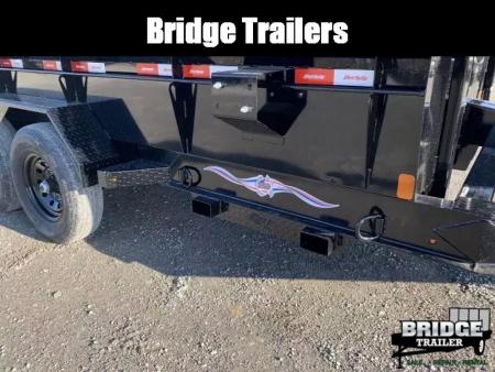 New 2026 Liberty LD14K83X14B8TSFT (83" X 14') 15.4K Telescopic Dump Trailer