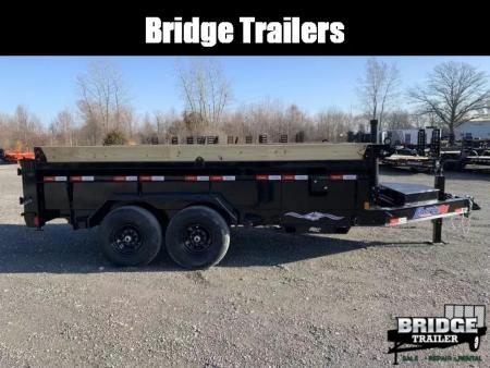 New 2026 Liberty LD14K83X14B8TSFT (83" X 14') 15.4K Telescopic Dump Trailer