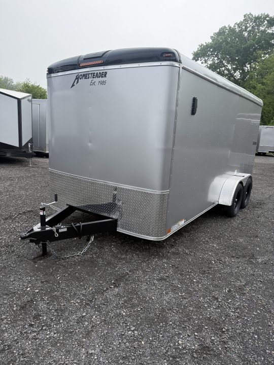 New 2027 Homesteader - 7x16 Ramp Door- SILVER