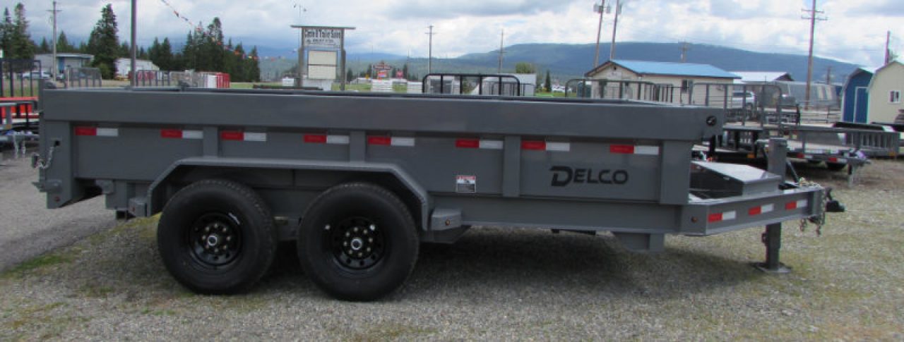 New 2026 Delco Trailers D314A72ESWE Dump Trailer