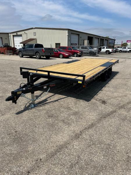 New 2026 Quality Steel and Aluminum 101  x 20' 10K Flatbed Deckover Trailer #262797 Flatbed Trailer