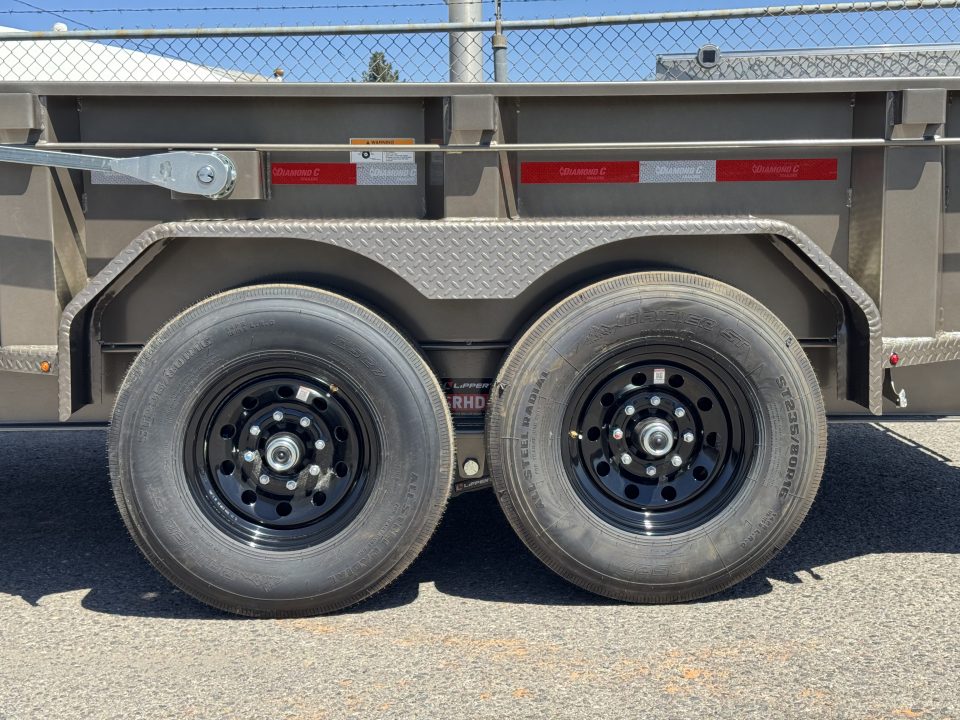 New 2026 Diamond C LPT 14' - 15.5K Telescopic Dump Trailer