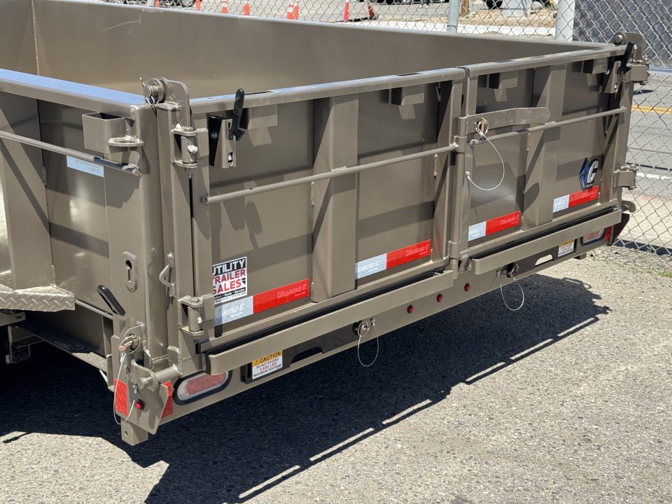 New 2026 Diamond C LPT 14' - 15.5K Telescopic Dump Trailer