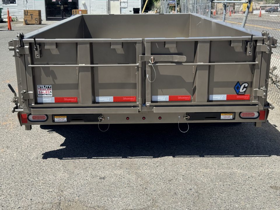 New 2026 Diamond C LPT 14' - 15.5K Telescopic Dump Trailer