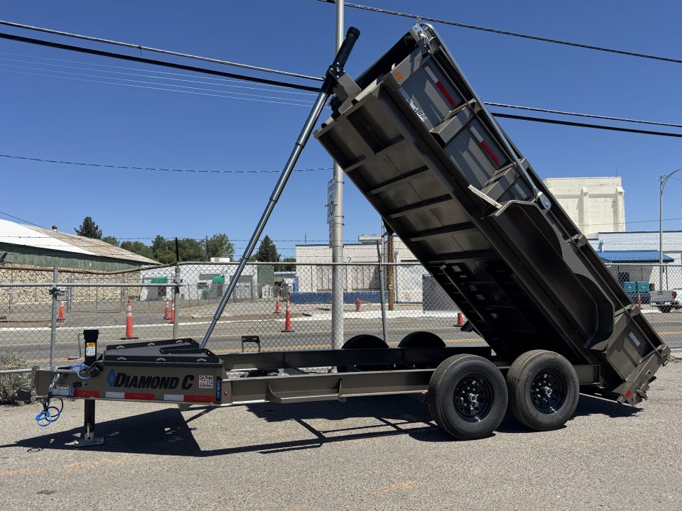 New 2026 Diamond C LPT 14' - 15.5K Telescopic Dump Trailer