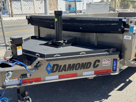 New 2026 Diamond C LPT 14' - 15.5K Telescopic Dump Trailer
