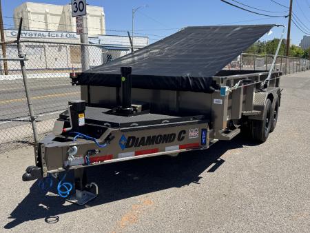 New 2026 Diamond C LPT 14' - 15.5K Telescopic Dump Trailer