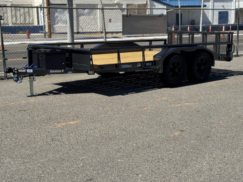 New 2026 Diamond C GTU 83"x14' Venture Edition - 7K UTV Utility Trailer