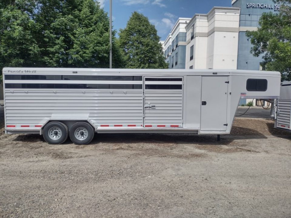 New 2027 Trails West Hotshot 25' Stock Combo Trailer