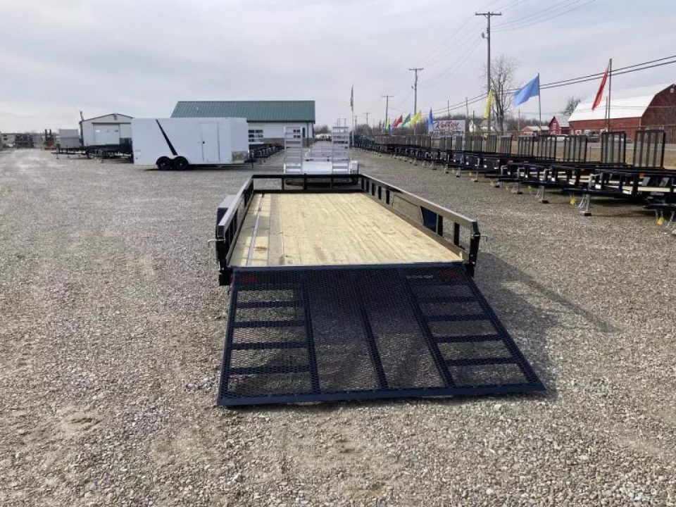 New 2026 Sure-Trac 7 x 20 10K Tube Top Utility Trailer
