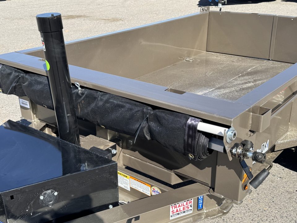 New 2026 Diamond C GST 60"x8' - 6K Telescopic Dump Trailer