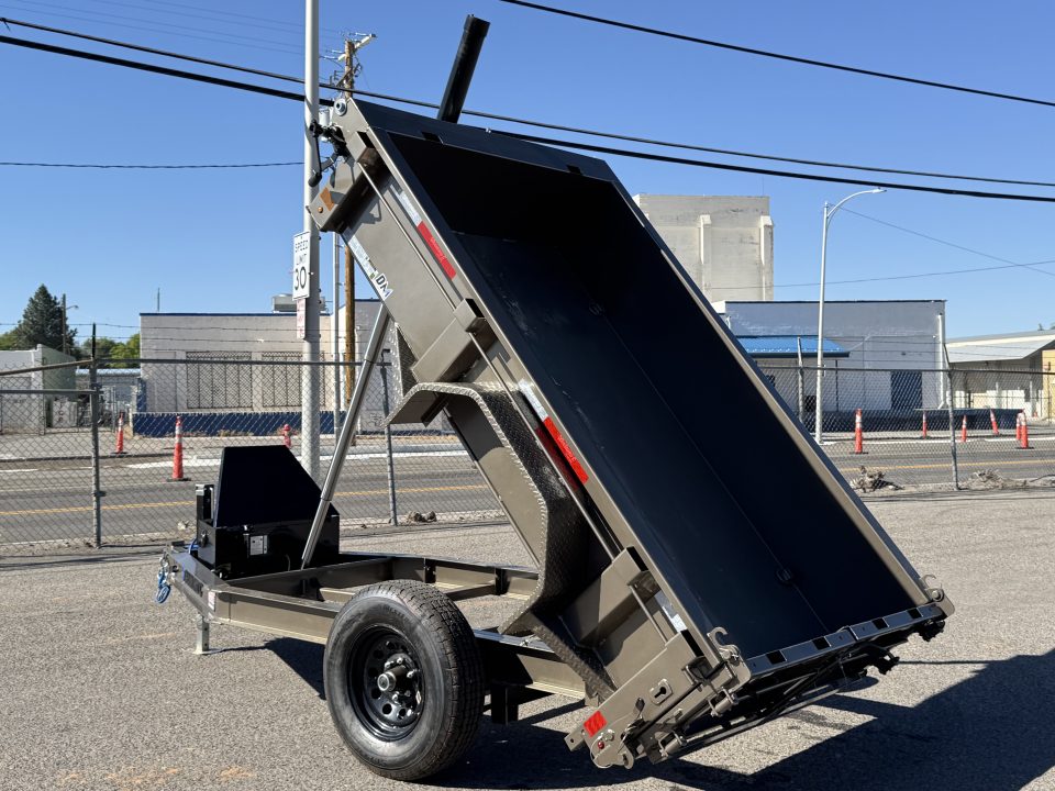 New 2026 Diamond C GST 60"x8' - 6K Telescopic Dump Trailer