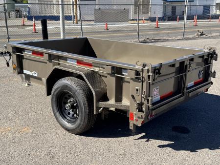 New 2026 Diamond C GST 60"x8' - 6K Telescopic Dump Trailer