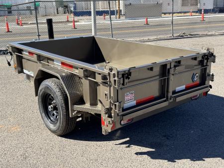New 2026 Diamond C GST 60"x8' - 6K Telescopic Dump Trailer