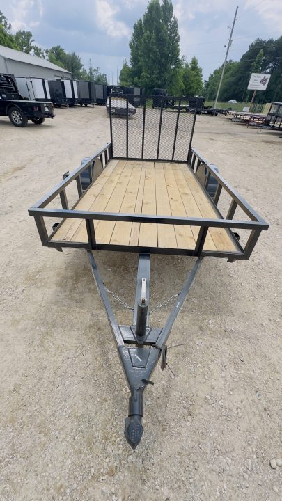 New 2026 Davidson 6X12 SQ TOP SINGLE AXLE Utility Trailer
