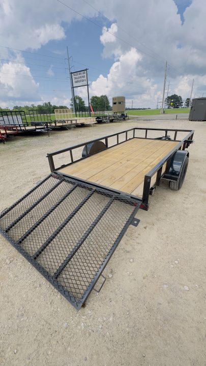 New 2026 Davidson 6X12 SQ TOP SINGLE AXLE Utility Trailer