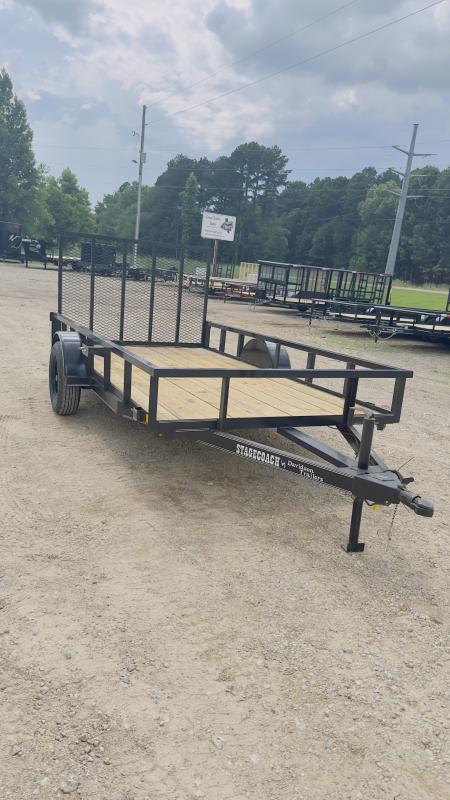 New 2026 Davidson 6X12 SQ TOP SINGLE AXLE Utility Trailer