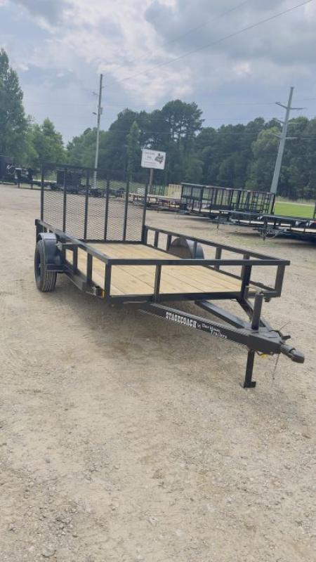 New 2026 Davidson 6X12 SQ TOP SINGLE AXLE Utility Trailer