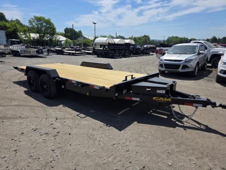 New 2026 Cam Superline 7X18 10K POWER TILT Car Hauler