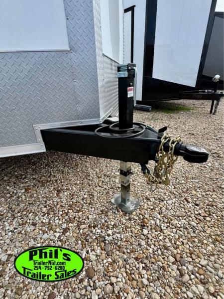 New 2026 8.5X20 ENCLOSED CAR HAULER Cargo / Enclosed Trailer REAR WING & .080 EXTERIOR!