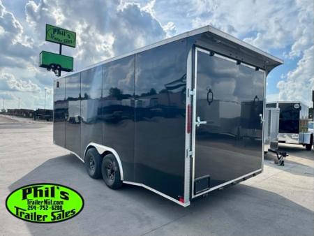 New 2026 8.5X20 ENCLOSED CAR HAULER Cargo / Enclosed Trailer REAR WING & .080 EXTERIOR!