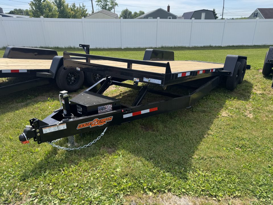 New 2026 Down 2 Earth Trailers DTE8222WCHT5.2B Equipment Trailer NEW 9,990 LB. GVW SUMMER SALE ON NOW