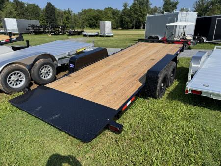 New 2026 Down 2 Earth Trailers DTE8220WCT5.2B Power Tilt Car Hauler SUMMER SALE ON NOW