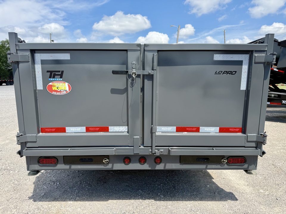 New 2026 Top Hat Trailers DX14GN-16x83 Telescopic Lift Dump Trailer
