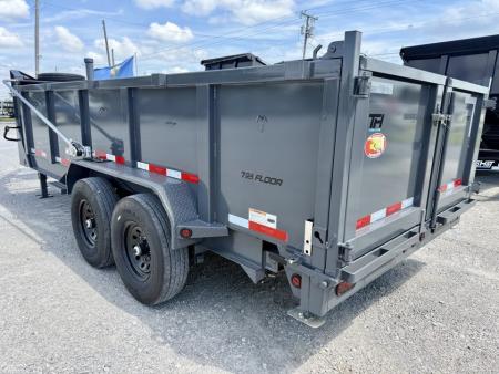 New 2026 Top Hat Trailers DX14GN-16x83 Telescopic Lift Dump Trailer
