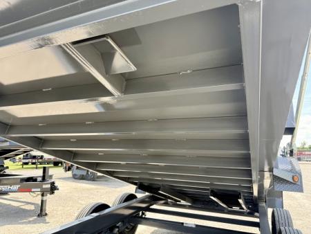 New 2026 Top Hat Trailers DX14GN-16x83 Telescopic Lift Dump Trailer