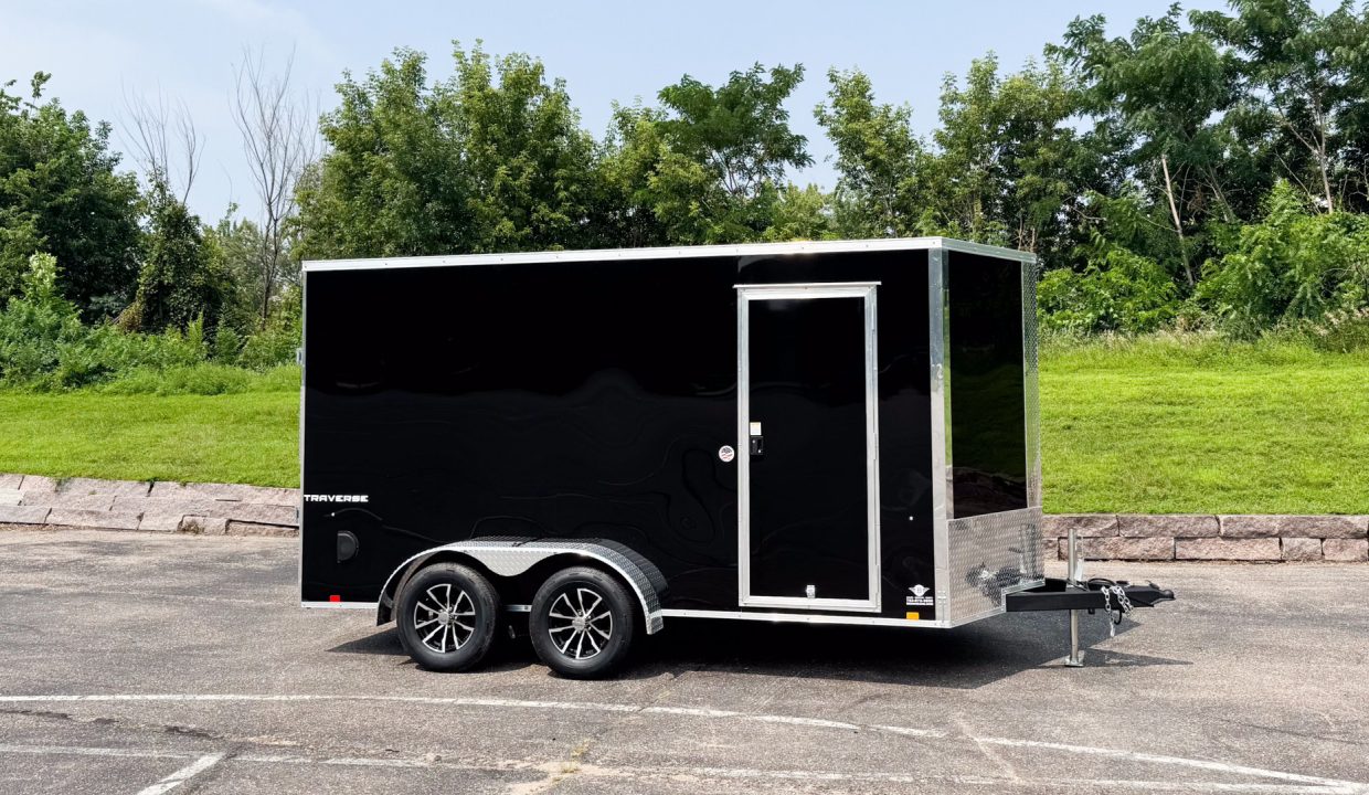 New Formula 7x14 Traverse Enclosed Trailer - Rear Ramp!
